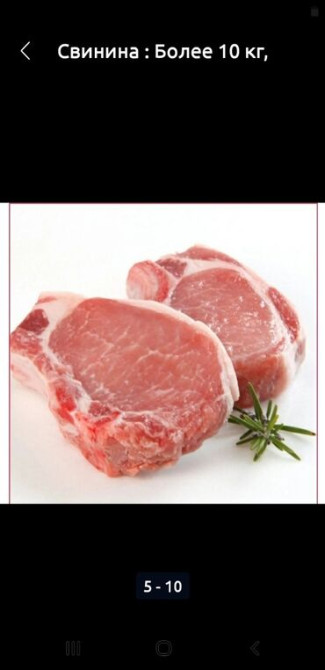 Свинина : Более 10 кг, Самовывоз Бишкек - изображение 3