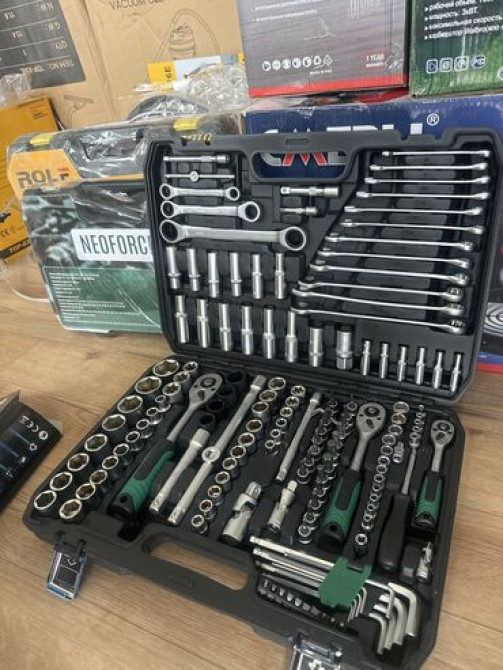 ????Набор ключ 151 предметов CRV фирма хорошего качества! . Доставка по Бишкек - изображение 1