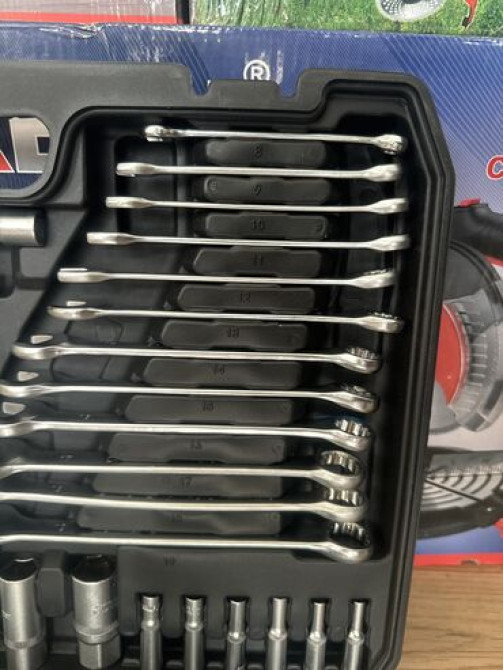 ????Набор ключ 151 предметов CRV фирма хорошего качества! . Доставка по Бишкек - изображение 2