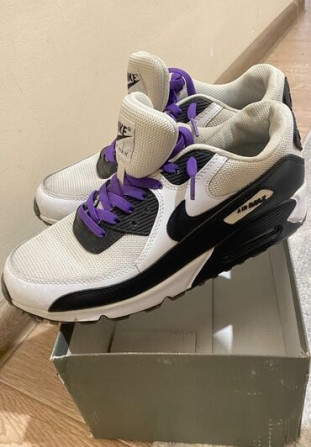 Мужские кроссовки, 43, Nike, Б/у, цвет - Белый, Бесплатная доставка Бишкек - сүрөт 1