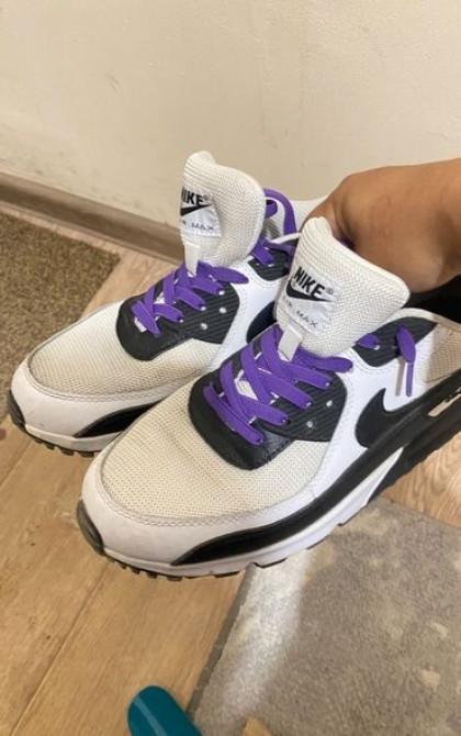 Мужские кроссовки, 43, Nike, Б/у, цвет - Белый, Бесплатная доставка Bishkek - photo 2