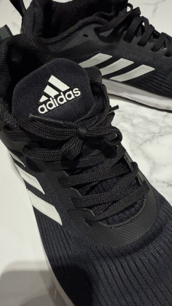 Мужские кроссовки, 43, Adidas, Б/у, цвет - Черный, Самовывоз, Платная доставка Бишкек - сүрөт 1