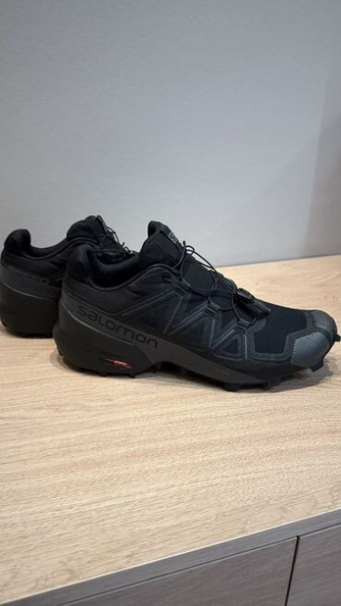 Мужские кроссовки, 43, Salomon, Новый, цвет - Черный, Самовывоз Бишкек - сүрөт 2