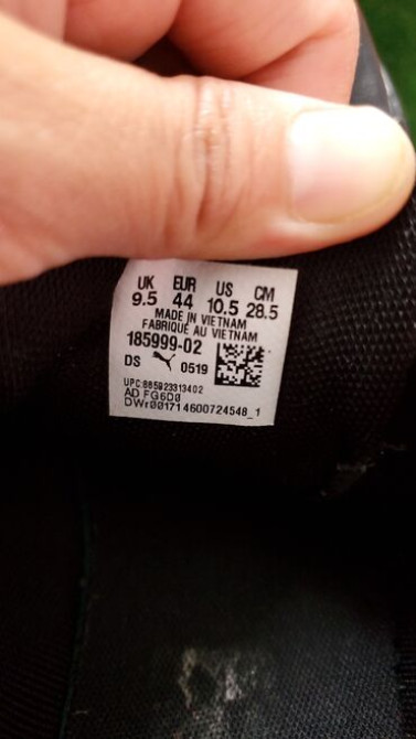 Мужские кроссовки, 43, Puma, Новый, цвет - Черный, Самовывоз Бишкек - изображение 5