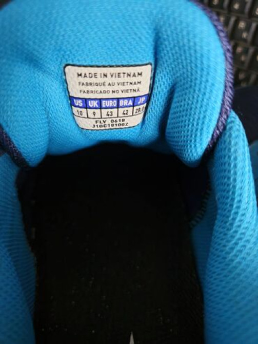 Мужские кроссовки, 43, Mizuno, Б/у, цвет - Синий, Самовывоз Бишкек - изображение 3