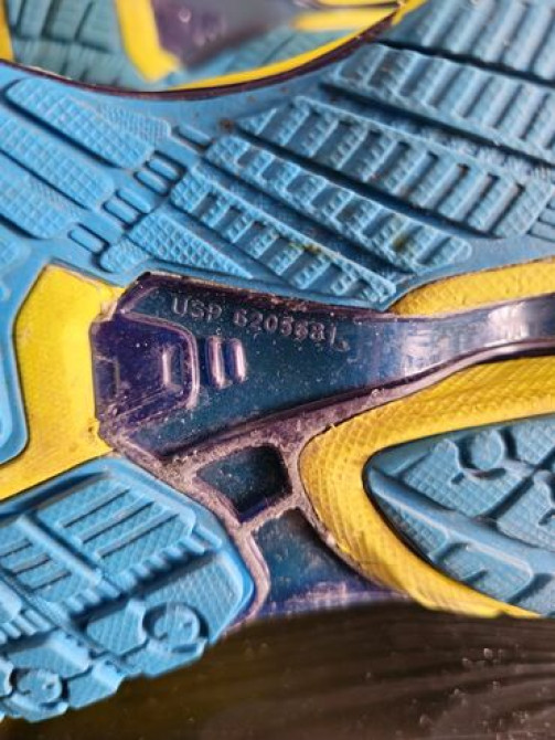 Мужские кроссовки, 43, Mizuno, Б/у, цвет - Синий, Самовывоз Бишкек - изображение 6