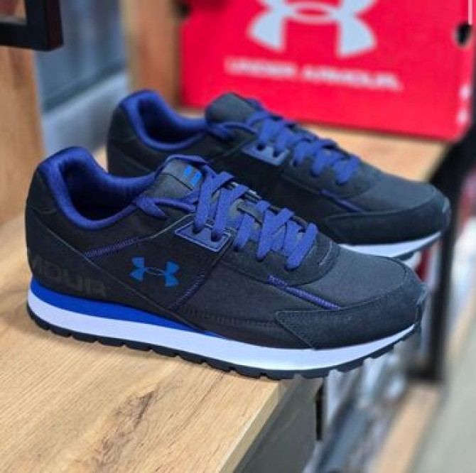 Мужские кроссовки, 40, Under Armour, Новый, цвет - Синий, Самовывоз, Платная доставка Бишкек - сүрөт 1
