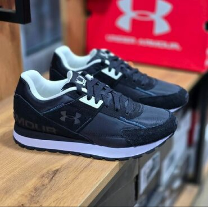 Мужские кроссовки, 40, Under Armour, Новый, цвет - Черный, Самовывоз, Платная доставка Bishkek - photo 1