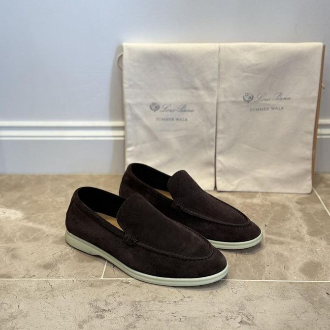 Мужские туфли, 43, Loro Piana, Новый, цвет - Коричневый, Самовывоз, Бесплатная доставка, Платная дос Бишкек - сүрөт 1