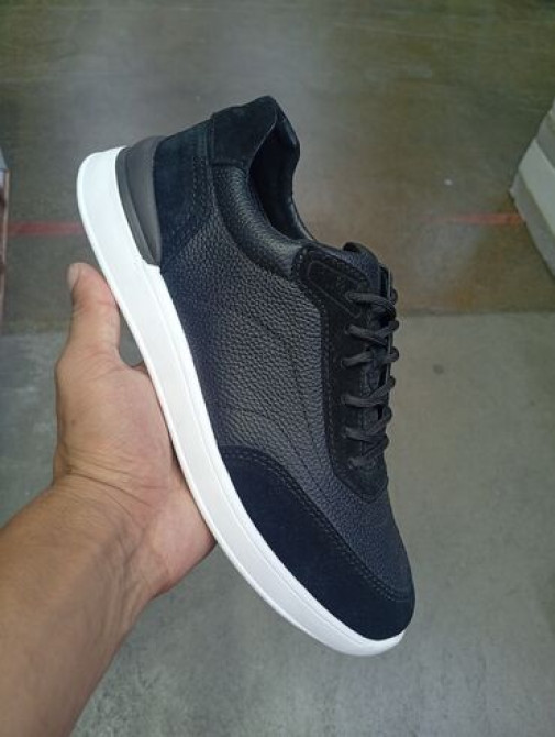 Повседневные кроссовки для мужчин, выполненные в темно-синем цвете с Бишкек - сүрөт 2