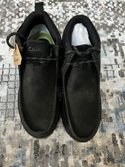 Мужские ботинки, 43, Clarks, Новый, цвет - Черный, Самовывоз Бишкек - сүрөт 3