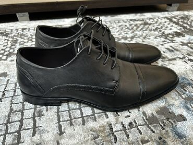 Мужские туфли, 43, Aldo, Новый, цвет - Черный, Самовывоз Бишкек - сүрөт 1
