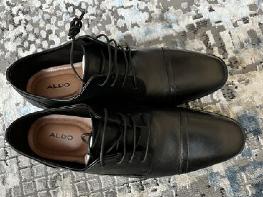 Мужские туфли, 43, Aldo, Новый, цвет - Черный, Самовывоз Бишкек - сүрөт 2