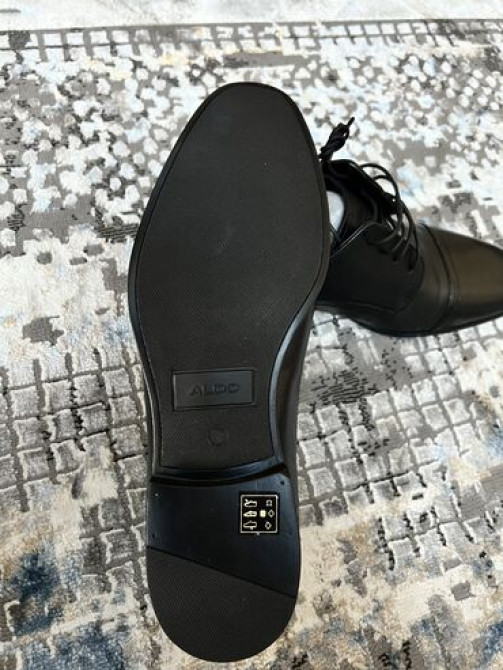 Мужские туфли, 43, Aldo, Новый, цвет - Черный, Самовывоз Бишкек - сүрөт 3