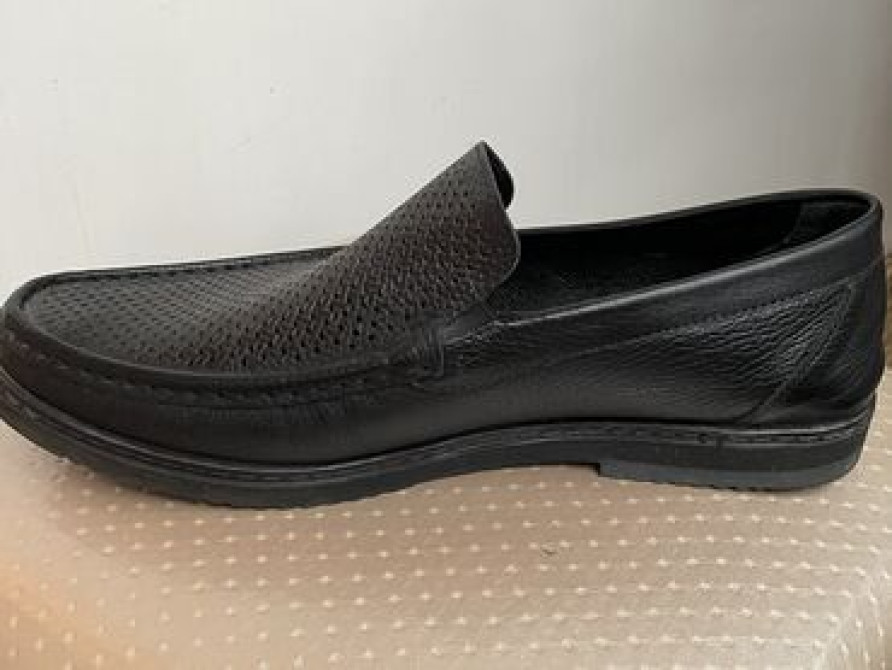 Мужские туфли, 43, Новый, цвет - Черный, Самовывоз Бишкек - сүрөт 3