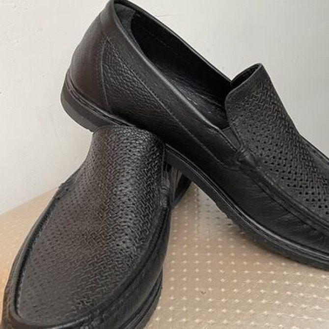 Мужские туфли, 43, Новый, цвет - Черный, Самовывоз Бишкек - сүрөт 4