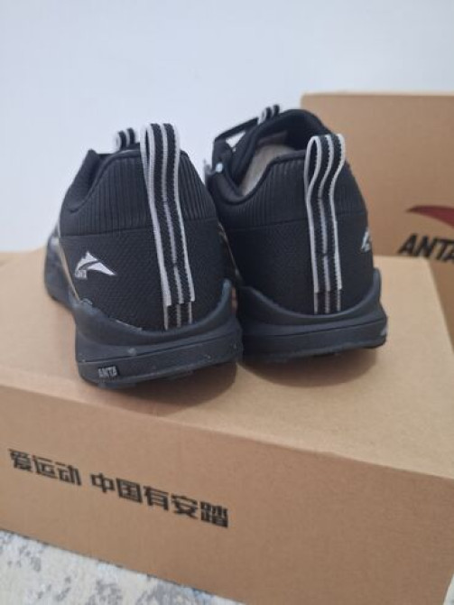 Мужские кроссовки, 43, Anta, Новый, цвет - Черный, Самовывоз, Платная доставка Бишкек - сүрөт 3