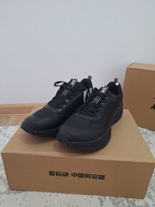 Мужские кроссовки, 43, Anta, Новый, цвет - Черный, Самовывоз, Платная доставка Бишкек - сүрөт 1