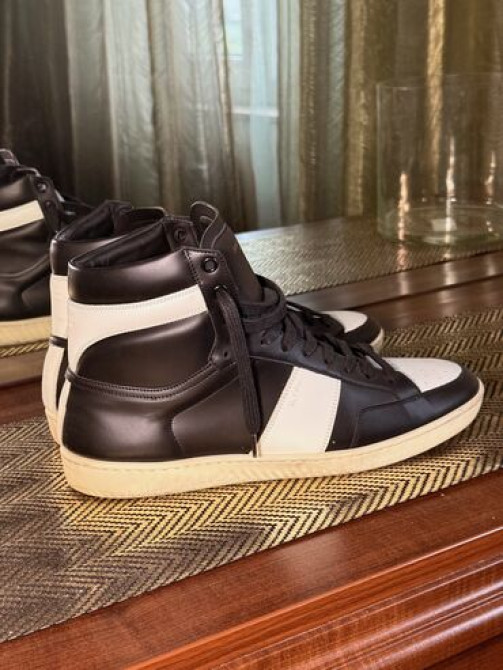 Мужские кроссовки, 43, Yves Saint Laurent, Б/у, цвет - Черный, Самовывоз Бишкек - сүрөт 3