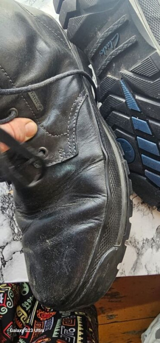 Мужские ботинки, 43, Clarks, Б/у, цвет - Коричневый, Самовывоз Бишкек - сүрөт 5