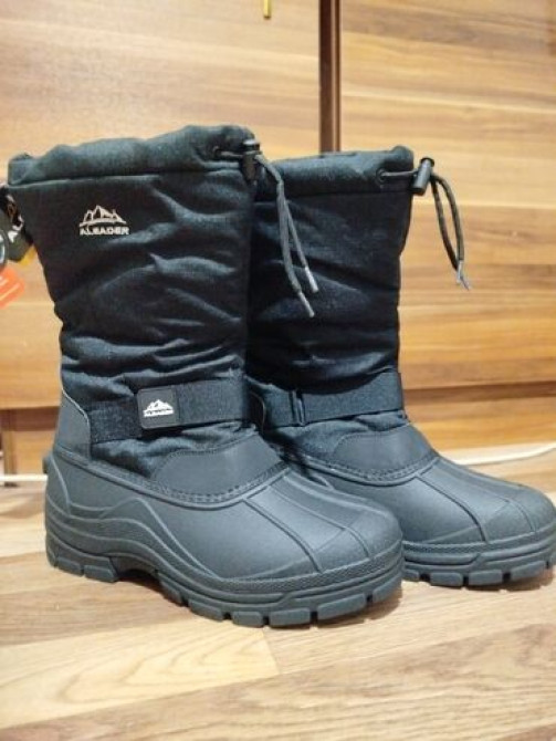 Мужские зимние ботинки снегоступы, утеплённые, с водонепроницаемой Бишкек - сүрөт 1