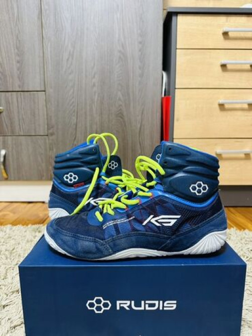 Представляем борцовки Rudis KS Infinity с синим верхом и яркими Бишкек - сүрөт 1