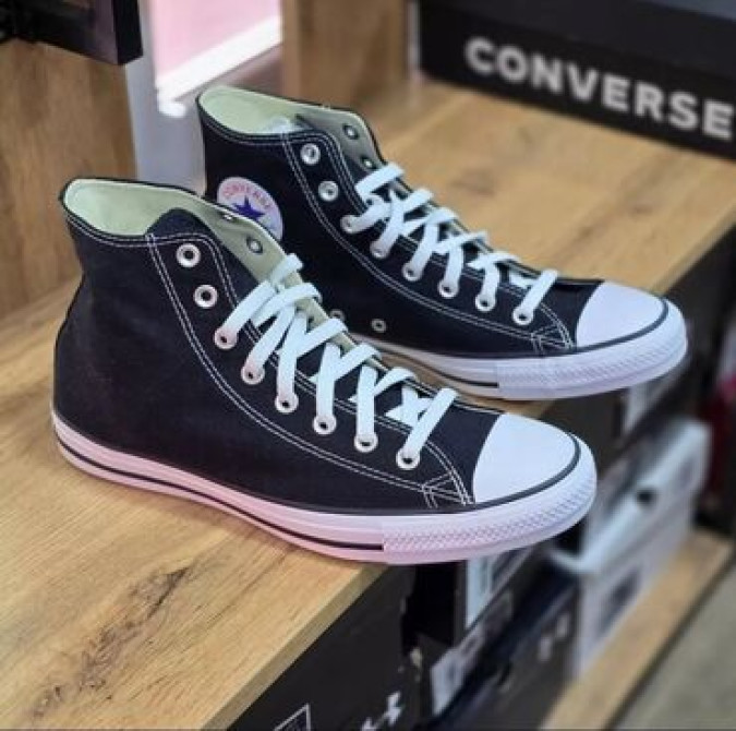 Мужские кроссовки, 43, Converse, Новый, цвет - Черный, Платная доставка, Самовывоз Бишкек - сүрөт 1