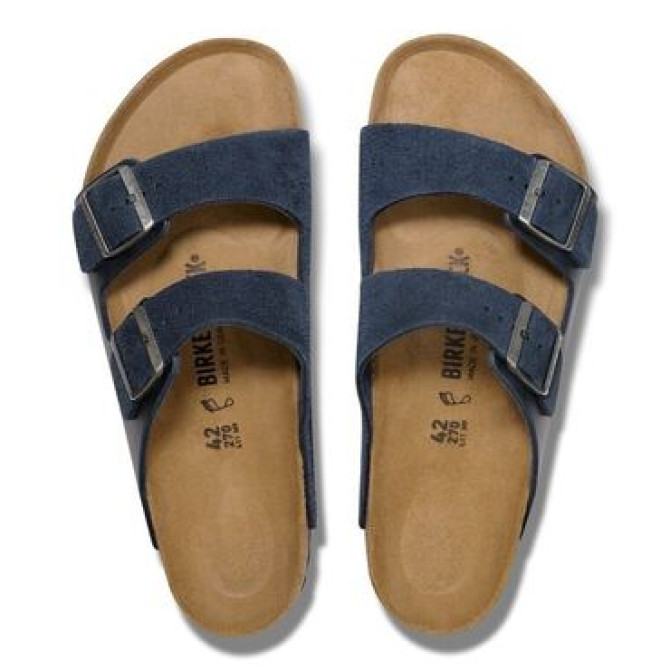 Мужские сандалии, 43, Birkenstock, Новый, цвет - Голубой, Самовывоз, Платная доставка Бишкек - сүрөт 1