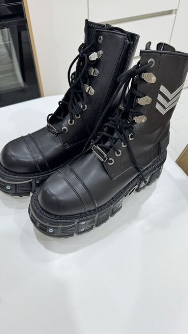 Мужские ботинки, 43, Новый, цвет - Черный Бишкек - сүрөт 4