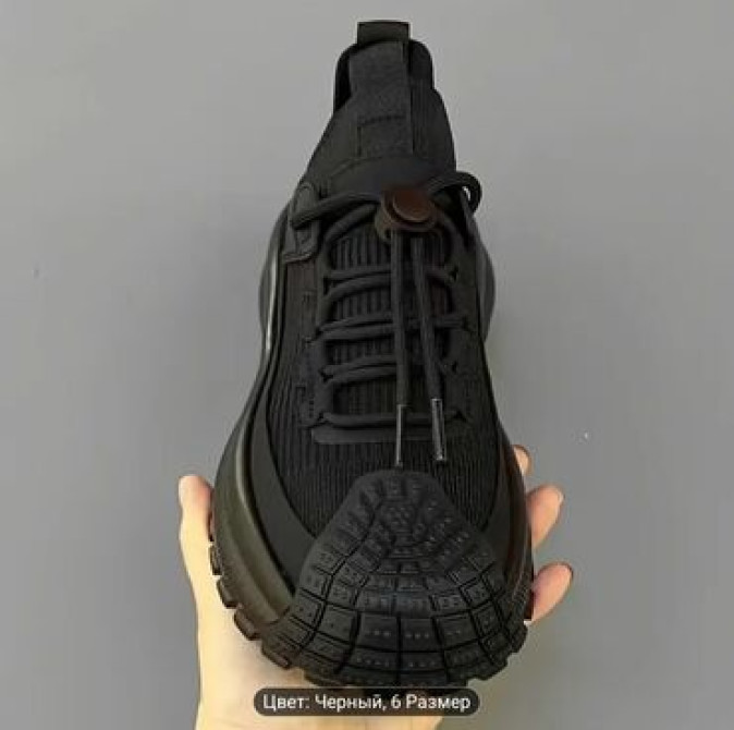 Мужские кроссовки, 43, AIMEINI, Новый, цвет - Черный, Самовывоз Бишкек - сүрөт 2