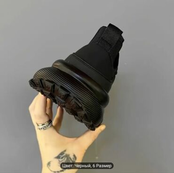 Мужские кроссовки, 43, AIMEINI, Новый, цвет - Черный, Самовывоз Бишкек - сүрөт 3