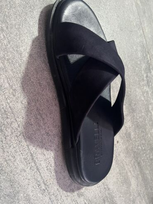 Мужские шлепки BRAVELLI Размер: (43) Цвет: темно синий Материал Бишкек - сүрөт 4