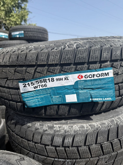 Шины 215 / 55 / R 18, Зима, Новый, Комплект, Легковые, Китай, Goform Bishkek - photo 1