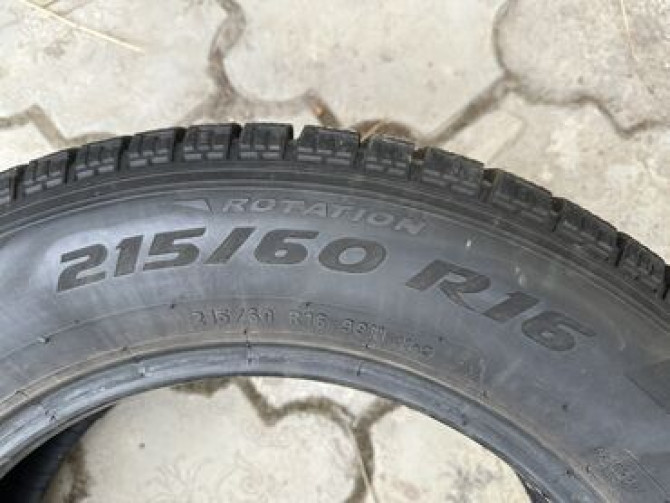 Шины 215 / 60 / R 16, Зима, Новый, Комплект, Легковые, Италия, Pirelli Бишкек - сүрөт 3