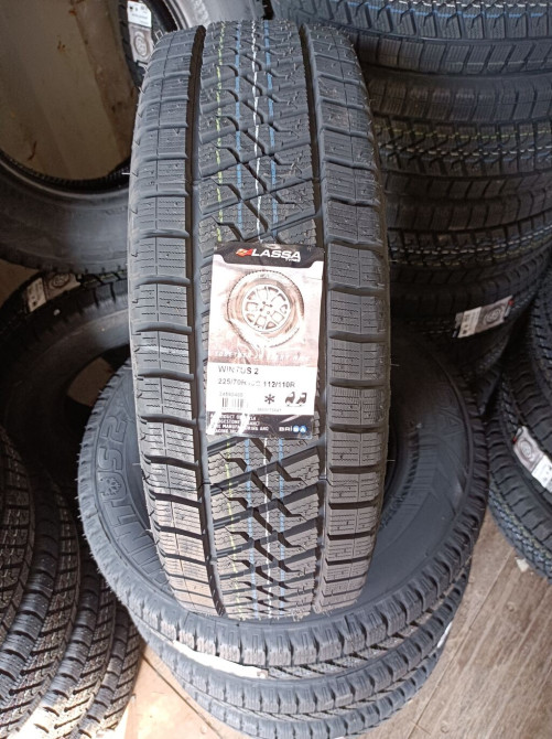 Шины 225 / 70 / R 15, Зима, Новый, Легкий коммерческий транспорт (C/LT), Турция, Lassa Bishkek - photo 1