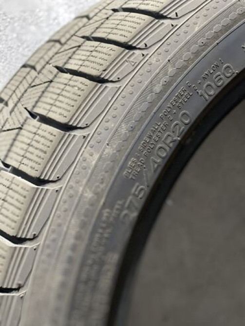 Продаю масловую зимнюю резину на X5 Nankang РАЗНОШИРОКИЕ Перед Bishkek - photo 2