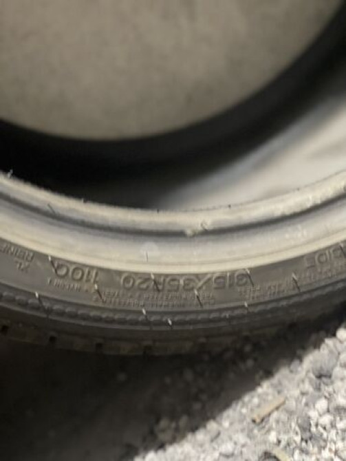 Продаю масловую зимнюю резину на X5 Nankang РАЗНОШИРОКИЕ Перед Bishkek - photo 3