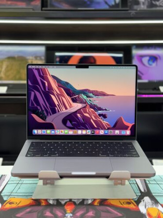 Ноутбук, Apple, 8 ГБ ОЗУ, Apple M3, 14 ", Для работы, учебы, память SSD Бишкек - сүрөт 1