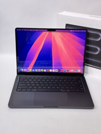 Ноутбук, Apple, 8 ГБ ОЗУ, Apple M3, 14 ", Новый, Для работы, учебы, память SSD Бишкек - сүрөт 1