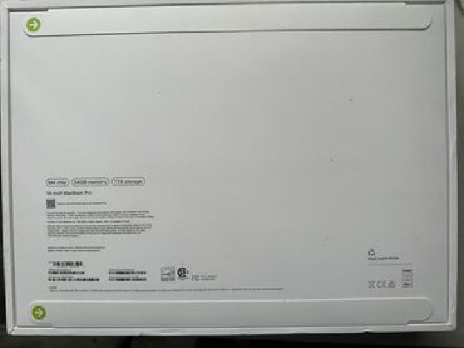 Ультрабук, Apple, 24 ГБ ОЗУ, Apple M4 Pro, 14 ", Новый, Для работы, учебы, память SSD Бишкек - сүрөт 3