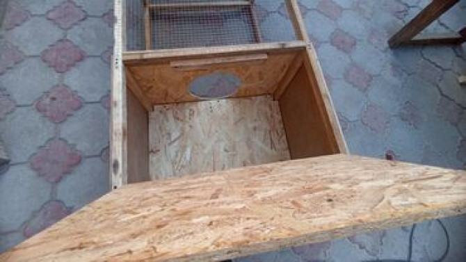 Клетка для птицы, цыплят и тд изготовленная из дерева и металлической Бишкек - изображение 6