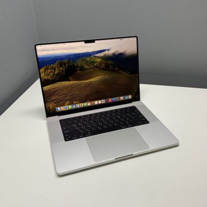 Ноутбук, Apple, 16 ГБ ОЗУ, Apple M1 Pro, 16 ", Б/у, память NVMe SSD Bishkek - photo 1