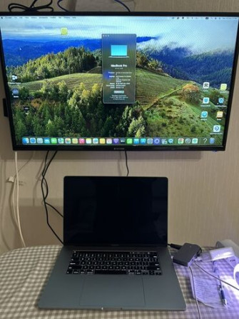 Ноутбук, Apple, 16 ГБ ОЗУ, Apple M1, 16 ", Б/у, память SSD Бишкек - сүрөт 5