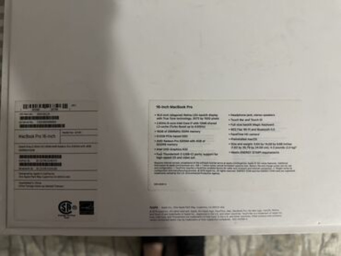 Ноутбук, Apple, 16 ГБ ОЗУ, Apple M1, 16 ", Б/у, память SSD Бишкек - сүрөт 3