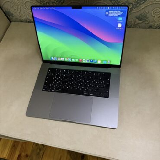 Ноутбук, Apple, 16 ГБ ОЗУ, Apple M1 Pro, 16 ", Для работы, учебы Бишкек - сүрөт 2