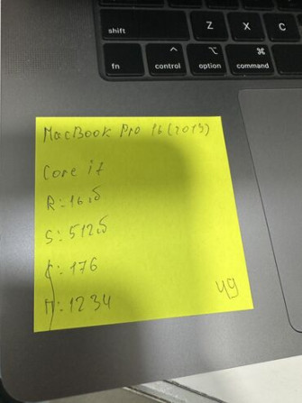 Ноутбук, Apple, 16 ГБ ОЗУ, Intel Core i7, 16 ", Б/у, Для работы, учебы, память SSD Бишкек - сүрөт 7