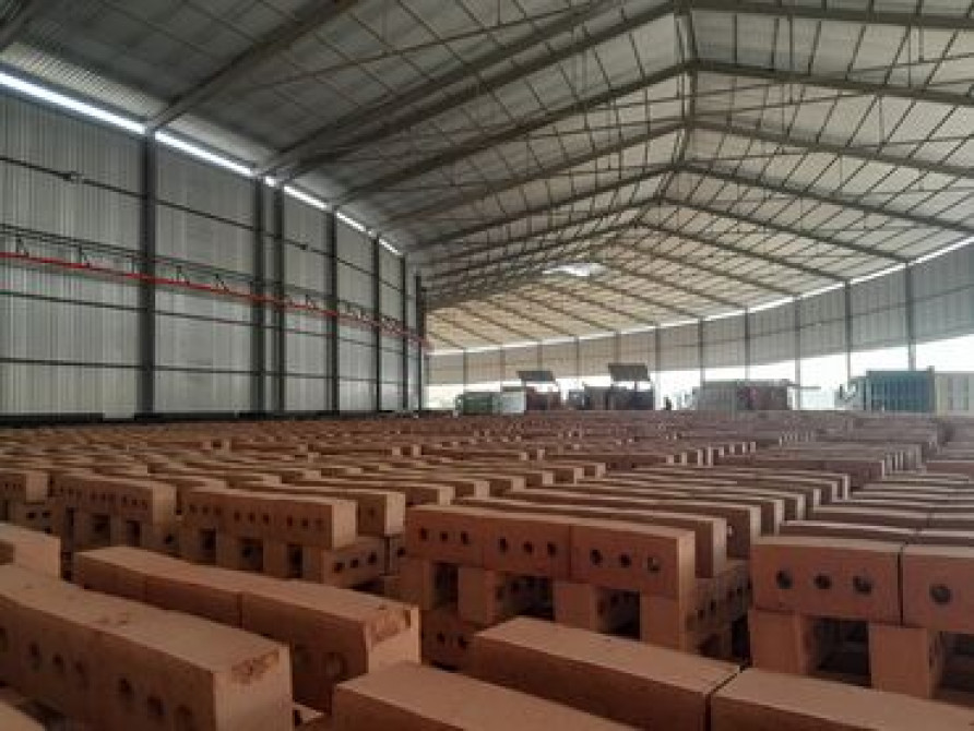 Пустотелый, дырчатый, Жженый кирпич, Полублок, 250×120×88 Бишкек - изображение 3