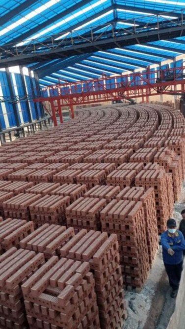 Пустотелый, дырчатый, Жженый кирпич, Полублок, 250×120×90 Бишкек - изображение 3