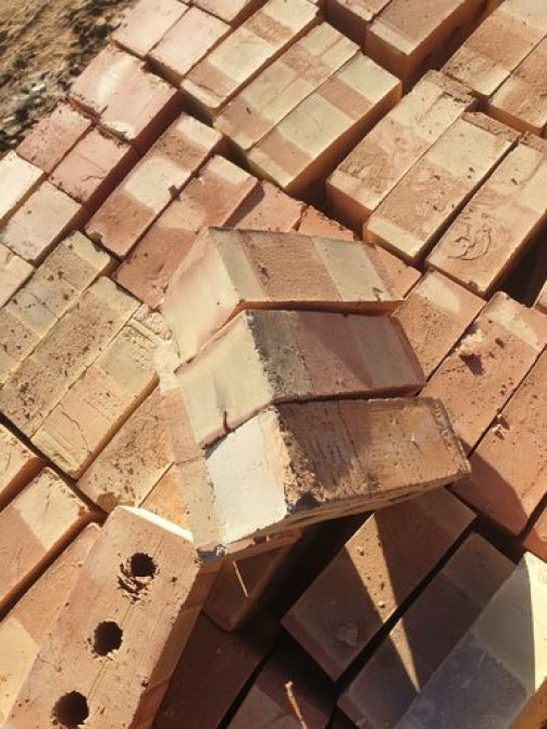 Пустотелый, дырчатый, Жженый кирпич, Полублок, 250×120×90 Бишкек - изображение 2