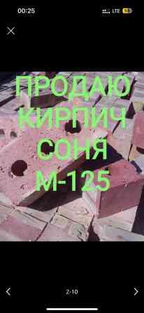 Пустотелый, дырчатый, Жженый кирпич, Полублок, 250×120×90 Бишкек